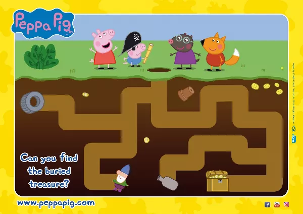 Peppa Pig Buried Treasure